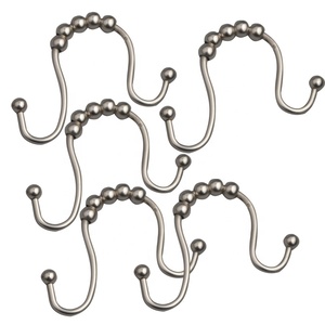Canton Fair Modern Curtain Shower <strong>Pole</strong> Rings/<strong>hooks</strong> - Product Image 4