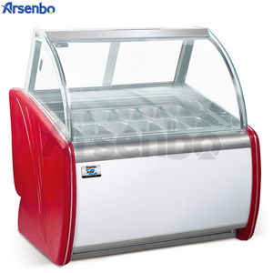 Arsenbo – <span class=keywords><strong>vitrine</strong></span> de <span class=keywords><strong>comptoir</strong></span> de crème glacée, <span class=keywords><strong>vitrine</strong></span> de <span class=keywords><strong>Dessert</strong></span> et congélateur - Product Image 2