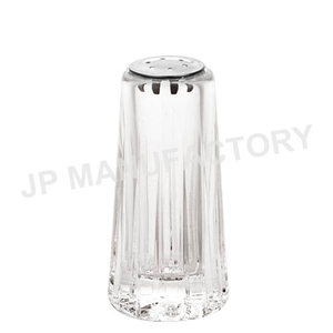 Salière et poivre en acrylique découpé au diamant, pierre cristal transparent, 45ml - Product Image 1