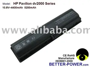 New Replacement laptop battery for HP Pavilion DV2000 DV2200 DV6000 DV6100