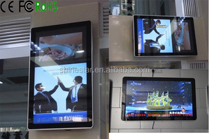 Pared de alto brillo 43 pulgadas 4K UHD LED pantalla de visualización de publicidad digital con memoria incorporada - Product Image 4