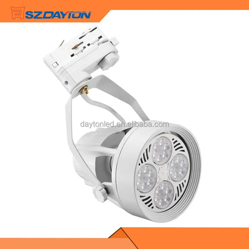 China 24PCS 16PCS LEDS E27 proyector 220 Tensión de AC90-277V regulable Par30 40W para 75W lámpara halógena reemplazo