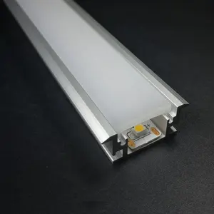 Waterproof Aluminum led strip profile for floor strip 5050/3528/2835/5730