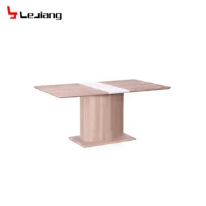 Table à manger en teck Hd, échantillon gratuit, grand format, pour l'intérieur, avec modèles, en bois