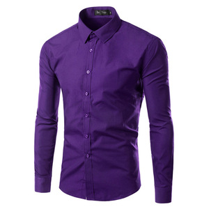 2023 New Design Cheap Good Serve Plain Dyed <strong>African</strong> <strong>Men</strong> Breathable White <strong>Shirt</strong> - Product Image 5