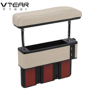 Reposabrazos Central Universal para Coche, Soporte de Codo de Aumento Ajustable con Orificio de Carga USB, Accesorios de Estilo <span class=keywords><strong>Interior</strong></span> para Coche - Product Image 3