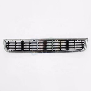 Auto Macchina Verso Il Basso Centro Paraurti Grille con Chrome per B6 <span class=keywords><strong>Audi</strong></span> <span class=keywords><strong>A4</strong></span> Berlina 2001-2004 - Product Image 3