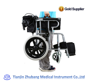 Silla de Ruedas Mini de Alta Calidad y Resistencia, Apta para Viajar <span class=keywords><strong>en</strong></span> Avión - Product Image 5