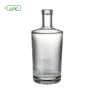Специальный дизайн, стеклянные бутылки для виски 750 мл, бутылка для спирта