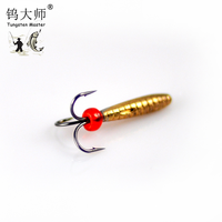 Harga Yang Wajar Kepala Jig Es Memancing Tungsten dengan 3 Kait