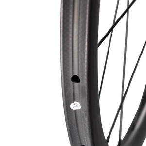Ican למעלה איכות 40 מ"מ גלגלי אופניים צינורי פחם Cyclocross זוג גלגלים - Product Image 4