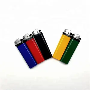 China Factory Colorful Plastic flint match lighter