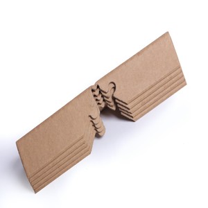 100% Recyclable and Wood Free Puzzle-cut Carton Angle Paper <strong>Corner</strong> <strong>Protector</strong> Edgeboard for Packaging - Product Image 1