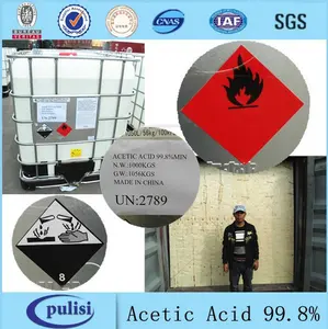 Baja precio de ácido acético glacial de 99% 200l 200kg a granel tambor distribuidor de productos químicos de la muestra libre