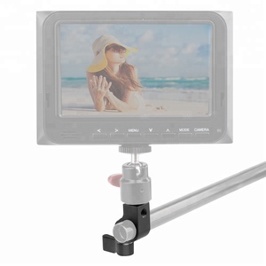 CAMVATE 1/4 "chủ đề Núi Rail Khối Rod Kẹp Rig 15 mét Rod DSLR Rig Hỗ Trợ Hệ Thống Đường Sắt Follow Ma Thuật Arm Monitor Rig - Product Image 3