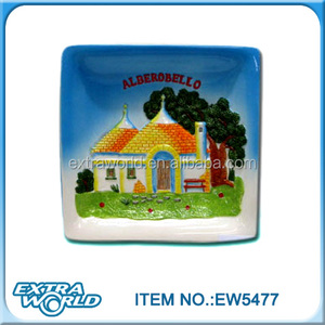 Recuerdo al <span class=keywords><strong>por</strong></span> mayor de cerámica ashtray para <span class=keywords><strong>italia</strong></span> de viaje personalizado - Product Image 1