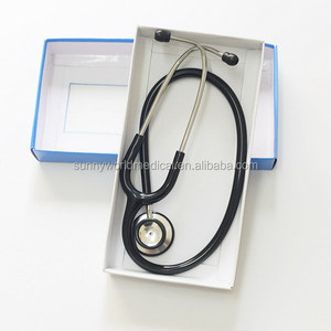 SW-ST24 Rosa estetoscopio pediátrico médico Deluxe estetoscopio de doble cabeza - Product Image 5