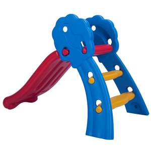 <strong>Toddler</strong> <strong>Slide</strong>, Sturdy Folding Kids <strong>Slide</strong> with Basketball Hoop, Playground Slipping <strong>Slide</strong> Climber for Indoor and Outdoors Use - Product Image 1