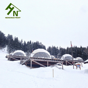 Tienda de Casa de cúpula geodésica a prueba de nieve iglú de bola de media <span class=keywords><strong>Esfera</strong></span> de alta calidad a la venta con precio de fábrica - Product Image 1