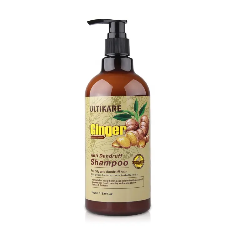 Migliore Naturale Organico Anti Forfora Zenzero Shampoo Per La Crescita Dei Capelli
