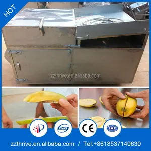 Good quality dried fruit factory use mango chips making machine/fresh mango cutting machine/mango cutter