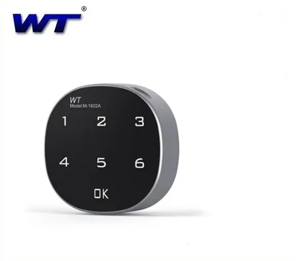 C Wt-M-1602 الزنك سبائك الذكية لوحة اللمس خزانة قفل خزانة