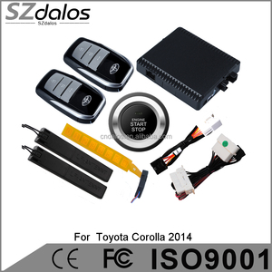 Nueva pantalla táctil de alarma del coche de PKE, Pulsador de arranque/parada, arranque remoto/parada con GPS/GSM de seguimiento - Product Image 1
