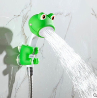 Pommeau de douche ABS sur le thème des animaux de dessin animé pour enfants accessoire de robinet de salle de bain écologique pour douches à main pour hôtels