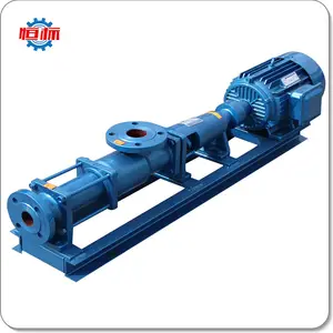 Mono Positive Displacement Screw Pump Electric Standard Mechanical Seal Progressive Cavity Pumps Cast Iron/stainless Steel