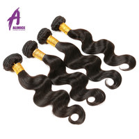 Tissage de cheveux humains péruviens vierges, non traités, vente en gros départ de la chine, vente en gros