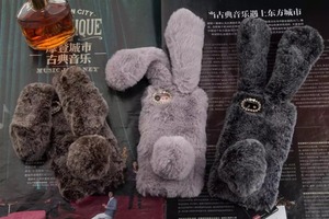 Sang trọng Bunny điện thoại trường hợp mềm thỏ điện thoại di động vỏ sang trọng Lông Điện thoại di động bìa cho <span class=keywords><strong>iPhone</strong></span> 5 6 <span class=keywords><strong>7</strong></span> - Product Image 6