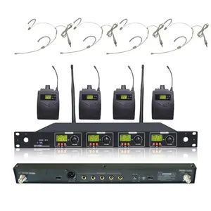 U4 OK-3B HM-4035 Professional UHF Wireless Hidden Tai Nghe Microphone cho Giáo Viên