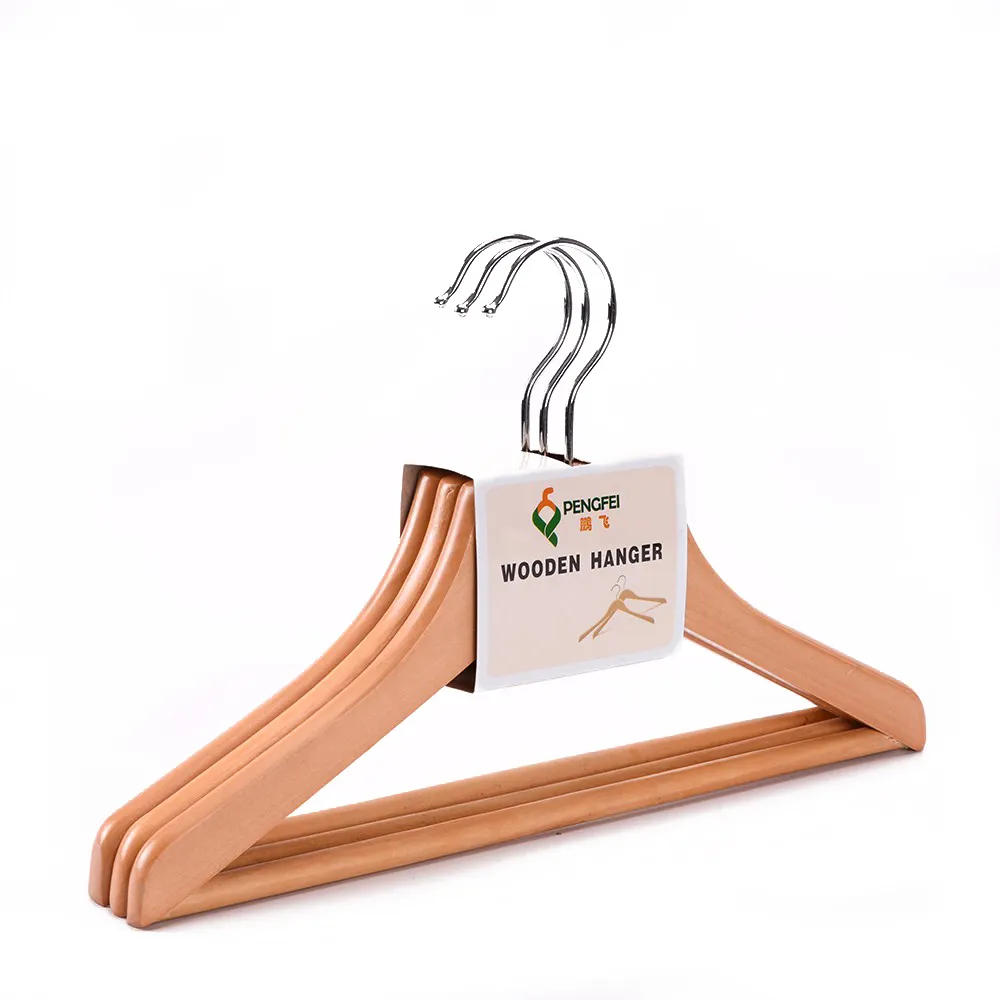 Manufacturer Supplier children wooden hangers for clothing store