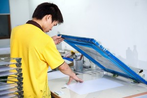 Bàn in lụa thủ công 60*70cm với bơm chân không sản xuất tại Trung Quốc - Product Image 4
