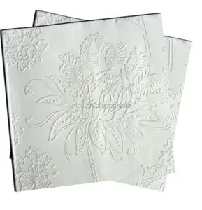 White Embossed Napkin/color printing napkin