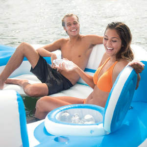Prix d'usine, achat économique, qualité supérieure, radeau gonflable en PVC écologique pour 6 à 8 personnes, lacs et rivières, surf, pagaie, piscine - Product Image 3