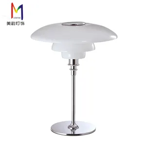 Meiyun卸売価格スキニースリム薄い背の高い白いテーブルランプ用リビングルーム