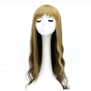 100% del pelo humano de color personalizado made machine peluca <span class=keywords><strong>Cosplay</strong></span> - Product Image 2