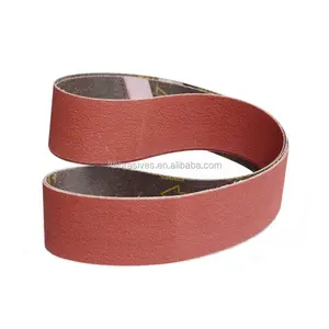 Sanding Belt 2" X 72" 984F ceramic grain 36 grit,10 Per Pack Long Life Abrasive Belt For Grinding And Polishing