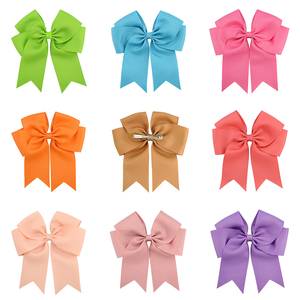 Forniture di fabbrica Pre Ha Fatto Del Nastro Cheer Bow Capelli per le Ragazze - Product Image 5