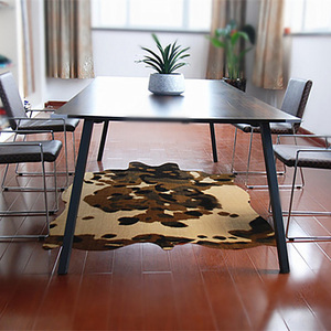 Imitación de piel de vaca de RugsAmerican creativo toda vaca alfombra tapicería para el pelo corto de la habitación/sofá/ventana de la Bahía - Product Image 4