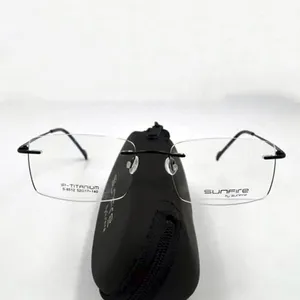 现代钛光学镜架titan无框柔性眼镜架，新型时尚眼镜架