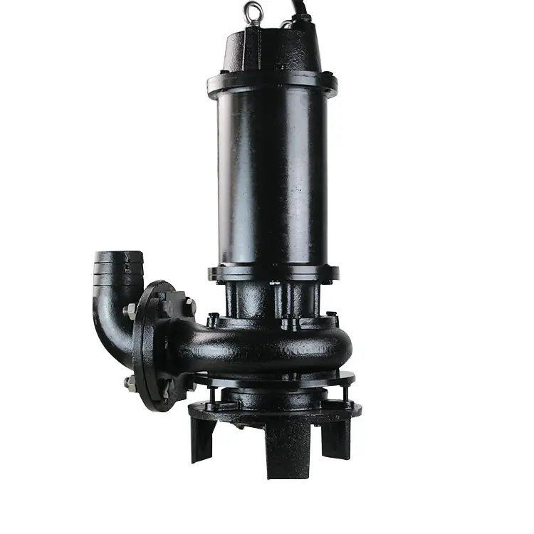 2 pouces 10hp 100% fil de cuivre Irrigation agricole coupe-eau électrique eau d'égout Submersible eaux usées pompe centrifuge 7.5kW