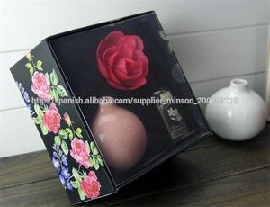 nueva cerámica jarrón de flores difusor set de regalo de color <span class=keywords><strong>rosa</strong></span> <span class=keywords><strong>con</strong></span> flor sola - Product Image 1