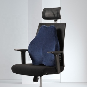 Cojín <span class=keywords><strong>de</strong></span> soporte trasero para silla, cojín <span class=keywords><strong>de</strong></span> espuma viscoelástica para soporte <span class=keywords><strong>de</strong></span> <span class=keywords><strong>cuello</strong></span> y espalda, gran oferta - Product Image 5