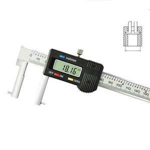 Roktools 25-200Mm Buiten Groef Digitale Remklauw Nonius Met Cilinder Contact Gauge Meter Sleuf Remklauw - Product Image 1