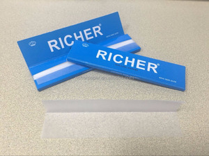Ultra Thin Rice Rolling Paper Custom Brand Printed Natural Gum Slow Burning Organic Plant Fiber Paper Wholesale Bulk - Product Image 4
