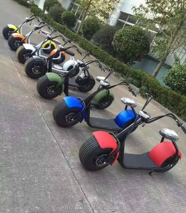 2016 más popular venta 1000/1500 vatios scooter eléctrico con batería de samsung y un año de garantía