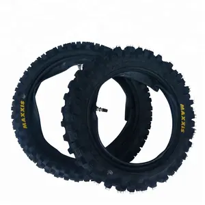 Xe Máy Pit Bike Dirt Bike Lốp Mà Không Có Ống Bên Trong MAXXIS Phía Trước 14 Inch Phía Sau 12 Inch Lốp