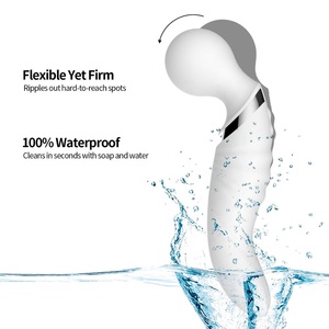 Medizinisches Silikon G-Punkt Massage Vibrator Sexspielzeug für Frauen Elektrischer Massagestab Handmassagegerät AV-Stab Sexspielzeug für Paare - Product Image 5